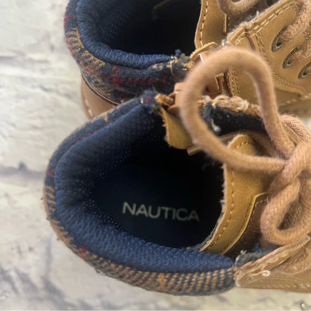 Nautica Brown Ankle Boots Casual Work Style. SIZE‎ 11